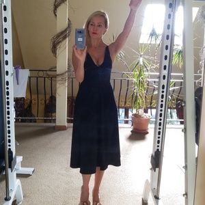 Black  Halston  dress